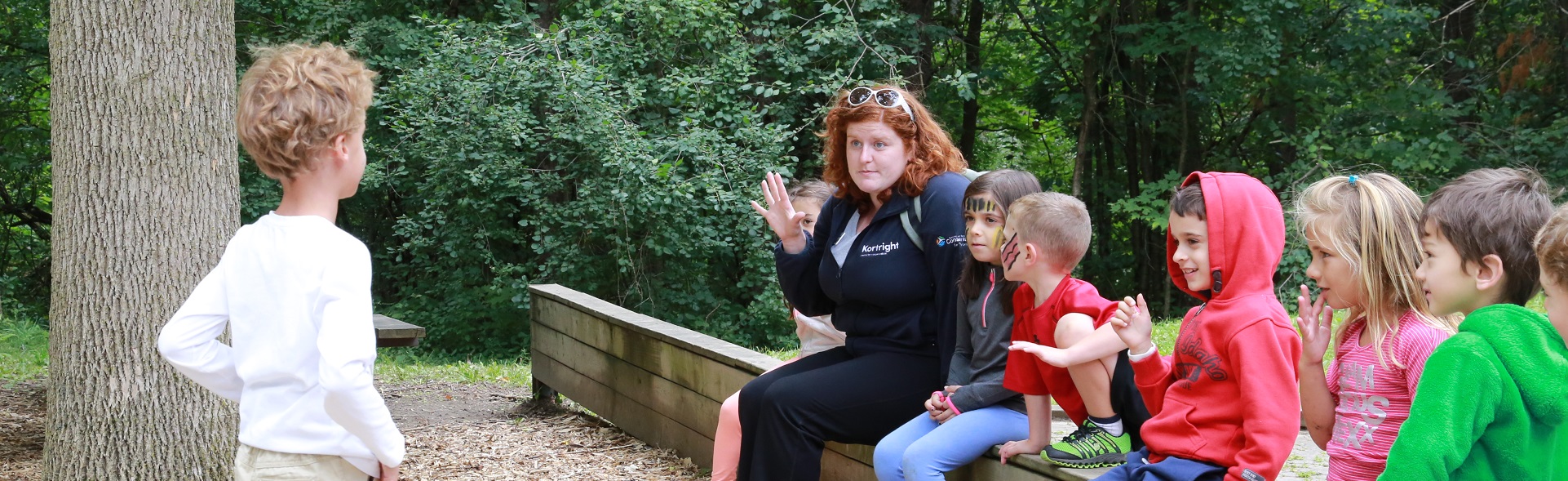 students take part in home school program at Kortright Centre