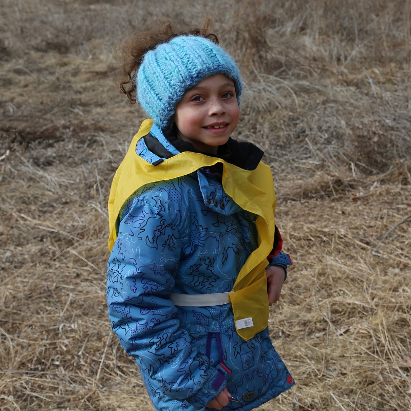 student enjoys March Break camp at Claireville Conservation Area