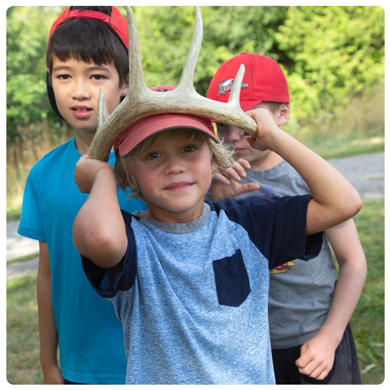 kids enjoy outdoor adventures at Kortright Centre for Conservation summer camp